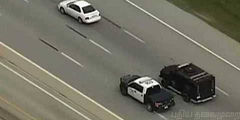 காரை திருடிச் சென்ற திருடன்: துரத்திப் பிடித்த காவல்துறை