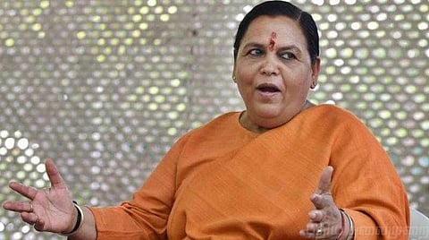 தலித் வீடுகளில் சாப்பிட நான் ஒன்றும் கடவுள் ராமர் அல்ல: மத்திய அமைச்சர் உமா பாரதி