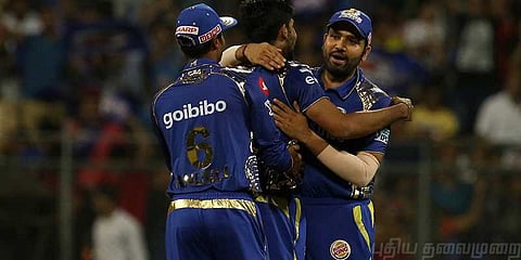 கொல்கத்தாவை வீழ்த்தி ப்ளே ஆஃப் வாய்ப்பை தக்க வைத்தது மும்பை..!