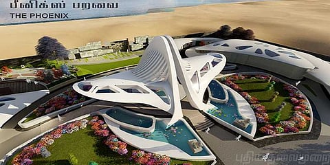 ஜெயலலிதா நினைவு மண்டபம் : பீனிக்ஸ் பறவை வடிவில் அமைகிறது