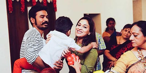 ரஜினி பேரனின் பிறந்தநாளில் ஒன்றுசேர்ந்த தனுஷ்- அனிருத்