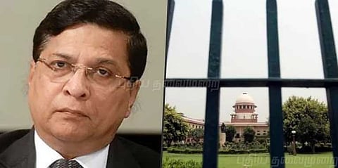 தலைமை நீதிபதியை பதவிநீக்க கோரும் விவகாரம் - உச்சநீதிமன்றத்தில் இன்று விசாரணை