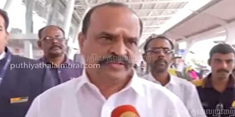 முதல்வருக்கு கருப்புக்கொடி காட்டுபவர்களை காவல்துறை பார்த்துக்கொள்ளும் - அமைச்சரின் எச்சரிக்கை