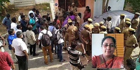 நிர்மலா தேவி வீட்டின் பூட்டு உடைப்பு ! ஆவணங்களை திருட நடந்த முயற்சியா ?