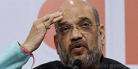 அமித்ஷா கண் முன் பாஜகவினர் மீது தாக்குதல் - திருப்பதியில் நேர்ந்த சம்பவம்