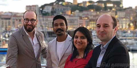 கேன்ஸ் படங்களை பகிர்ந்து கொண்ட தனுஷ்