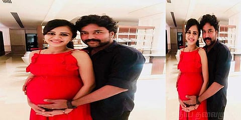 அம்மாவான தொகுப்பாளினி அஞ்சனா