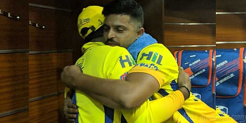 ‘நீ கலக்கிட்ட அம்பா’ - ராயுடுவை கட்டிதழுவிய ‘சின்ன தல’