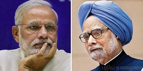 மிரட்டும் தொனியில் பேசுகிறார் பிரதமர் மோடி: மன்மோகன் சிங்