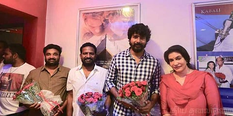 ‘சீமராஜா’ டப்பிங்கில் சிவகார்த்திகேயன்