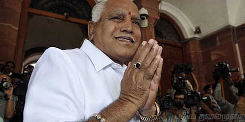 எடியூரப்பா பதவியேற்க ஏற்பாடுகள் தீவிரம்: பலத்த பாதுகாப்பு