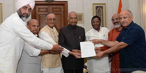 பாஜக அல்லாத மாநில நிதியமைச்சர்கள் குடியரசு தலைவருடன் சந்திப்பு