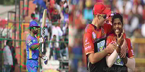 யார் உள்ளே ? யார் வெளியே ? பெங்களூரு அணிக்கு 165 ரன் இலக்கு நிர்ணயித்தது ராஜஸ்தான்