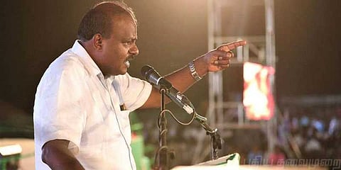 “பேனர்கள், பட்டாசுகள், வீண் விளம்பரங்கள் வேண்டாம்” - தொண்டர்களுக்கு குமாரசாமி அன்பு கட்டளை