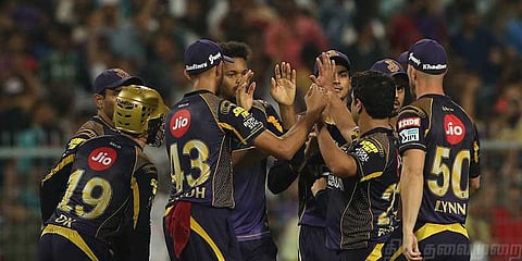 ராஜஸ்தானை வீழ்த்திய கொல்கத்தா அணி - ஐதராபாத்துடன் மோதுகிறது