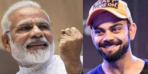கோலியின் சவாலை ஏற்ற பிரதமர் மோடி !