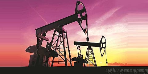 கச்சா எண்ணெய் விலை: ரஷ்யா, சவுதி அறிவிப்பால் சரிவு