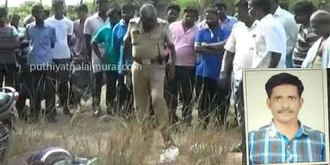 மீன் பிடிக்க செல்வதாக கூறியவர், மாந்தோப்பில் கொலை செய்யப்பட்ட சோகம்