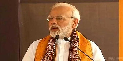 "ஏழைகளின் வாழ்வை உயர்த்துவதுதான் குறிக்கோள்"- நரேந்திர மோடி