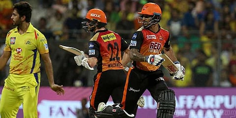 யாருக்கு கோப்பை..? சிஎஸ்கேவுக்கு கடின இலக்கை நிர்ணயித்த ஹைதராபாத்