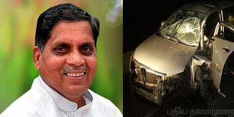 கர்நாடக எம்எல்ஏ கார் விபத்தில் பலி