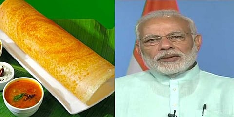 தமிழகம் வந்தால் தோசை கொடுப்பீர்களா மோடி ஜாலி பேச்சு