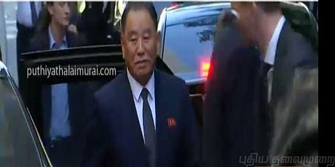 அமெரிக்கா சென்றார் வடகொரிய பிரதிநிதி