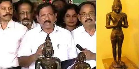 தஞ்சை பெரிய கோயில் சிலைகள் குஜராத் சென்றதன் பின்னணி?