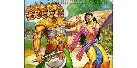 என்ன சீதையை கடத்தியது ராமரா ?