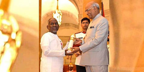 இளையராஜாவுக்கு குடியரசுத்தலைவர் வாழ்த்து