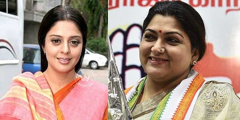 மகிளா காங்கிரஸ் பொறுப்பிலிருந்து நக்மா நீக்கம் - குஷ்பு அரசியலா?