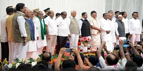 கர்நாடக அமைச்சரவை விரிவாக்கம் செய்யப்பட்டது