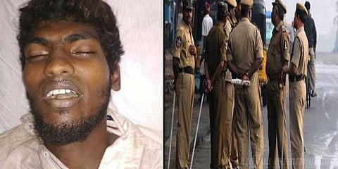 ஆந்திர காவல்நிலையத்தில் தமிழக இளைஞர் உயிரிழப்பு