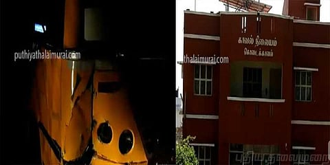 மது போதையில் பள்ளி பேருந்தை இயக்கிய ஓட்டுநர்