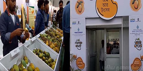 மேற்கு வங்கத்தில் களைகட்டிய மாம்பழத் திருவிழா