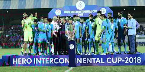 இந்திய அணி சாம்பியன்: மெஸ்ஸி சாதனையை சமன் செய்தார் சுனில் சேத்ரி