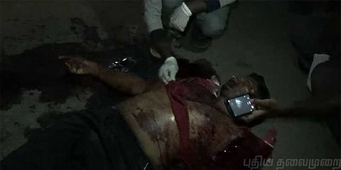 மருமகனை கத்தியால் குத்திய மாமனார்