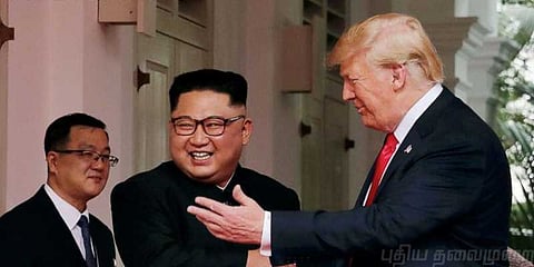 அணு ஆயுத பிரச்னைக்கு தீர்வு காணப்படும் - ட்ரம்ப்