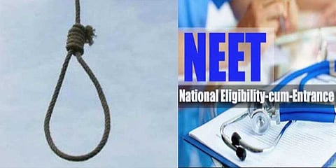 நீட் தேர்வுக்கு படித்த மாணவர் தூக்கிட்டு தற்கொலை: வீடியோ காலில் பார்த்த தந்தை