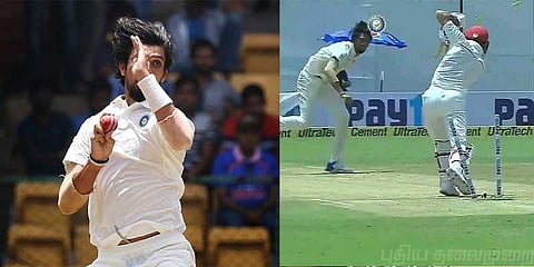 இசாந்த் வேகத்தில் சரிந்தது ஆப்கான் - 50 ரன்னுக்கு 5 விக்கெட்