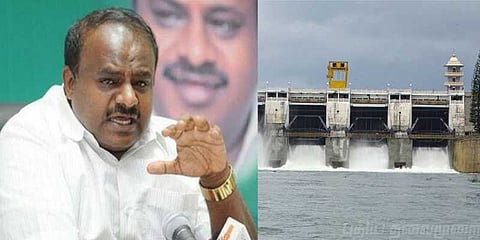 ‘பருவமழையால் காவிரி நீர் பங்கீடு சுமூகமானது’ - கர்நாடக முதலமைச்சர் குமாரசாமி