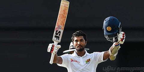 வெஸ்ட் இண்டீஸுக்கு எதிரான டெஸ்ட்: தினேஷ் சண்டிமால் சதம்