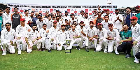 ஆப்கான் வீரர்களுக்கு இன்ப அதிர்ச்சி கொடுத்த ரகானே - குவியும் பாராட்டுக்கள்