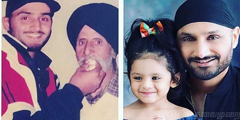 ஈடு இணை இல்லா அற்புதம் நீ அப்பா!.. ஹர்பஜன் ட்வீட்