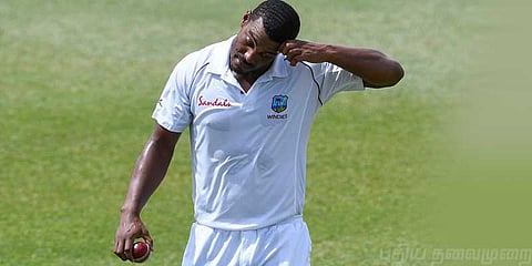 வெஸ்ட் இண்டீஸ் டெஸ்ட்: 6 விக்கெட் வீழ்த்திய கேப்ரியல், அசராத இலங்கை!