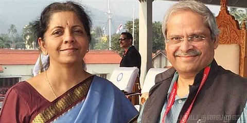 ஆந்திரா அரசின் ஆலோசகர் பதவியில் இருந்து நிர்மலா சீதாராமன் கணவர் ராஜினாமா