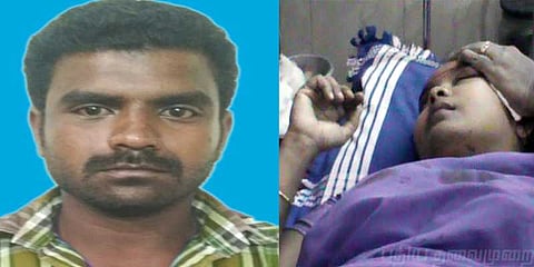 ஆசிரியை மாலதியை கத்தியால் குத்திய மர்ம நபர் கைது