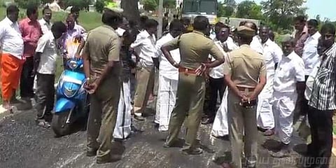 அரசு பணியாளர்களுக்கு கொலை மிரட்டல்? அமமுக நிர்வாகி உட்பட 22 பேர் மீது வழக்கு