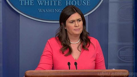 ட்ரம்பின் செய்தித்தொடர்பாளரா..?: ‘வெளியே போ’ என்ற கடை உரிமையாளர்..!