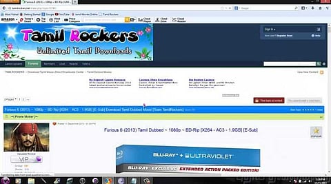 சட்டசபையில் பேசப்பட்ட தமிழ் ராக்கர்ஸ்